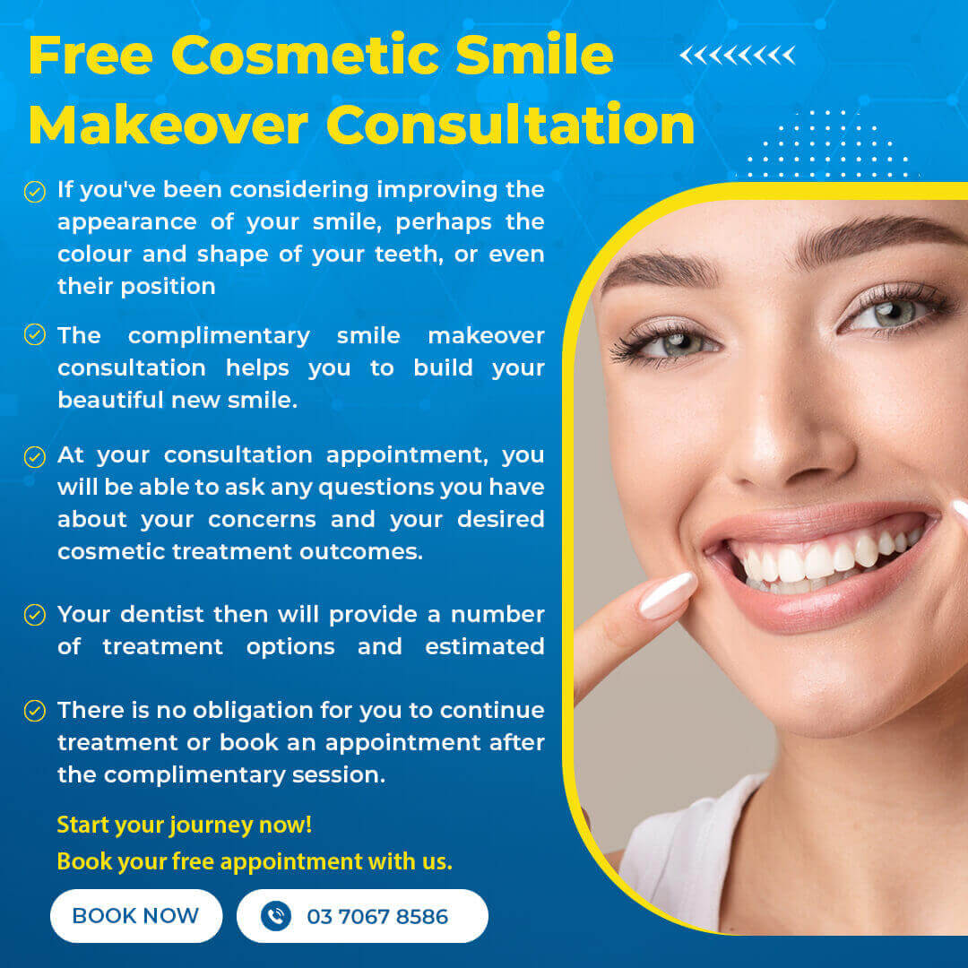 Dental Offer - Free Cosmetic Smile Makeover Consultation